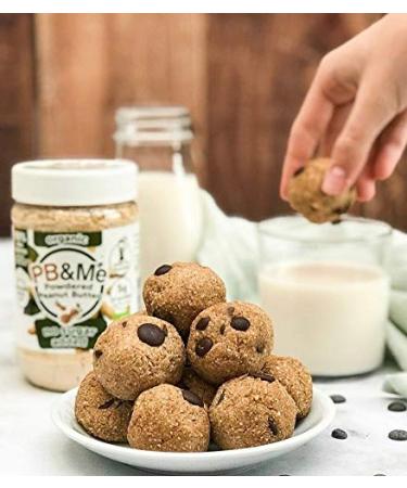 PB&Me Organic Powdered Peanut Butter - Keto Snack, Gluten Free, Plant Protein - 16oz (1lb) - No Sugar Added - Buy Online on SooperMarket.com