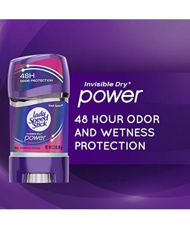 Lady Speed Stick Fresh Fusion Antiperspirant Deodorant Gel for Women - 2.3 oz (6 Pack) - Buy Online on SooperMarket.com
