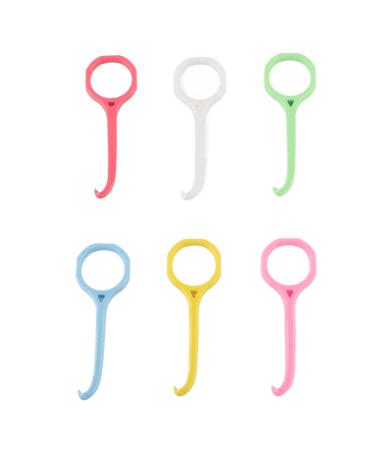 6pcs Dental Aligner Remover Aligner Remover Smooth Anti-Slip Dental Oral Care Braces Retainer Remover Tool