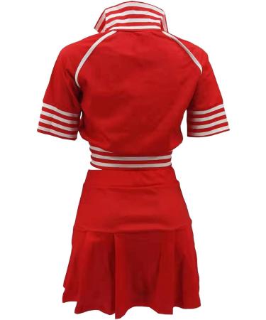 Women's Casual Sports 2 Piece Outfit Set | Tank Crop Top and Skort | Activewear Skirt Set - Rose XL - Buy Online on SooperMarket.com