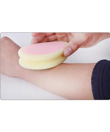 Hair Removal Sponge - Portable Painless Depilator for Smooth Skin | Ideal for Men & Women - Random Shape - Buy Online on SooperMarket.com