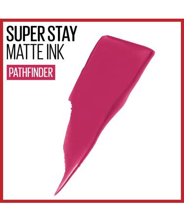 Maybelline Super Stay Matte Ink Liquid Lipstick in Pathfinder Berry Pink - 16H Wear - 0.17 Fl Oz - Buy Online on SooperMarket.com