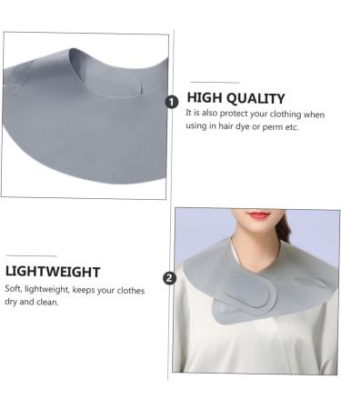 Angoily Neck Perm Dyeing Hair Dye Shampoo - Professional Hair Coloring Tools Cloak Scarf & Apron for Hairdressers - International Shipping Available - Buy Online on SooperMarket.com
