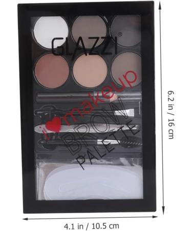 PLAFOPE 2 Sets Eyebrow Powder Set Lit e Six-color Eyebrow Powder Eyeow Mp e Eyebrow Filler Eyebrow Kit Abs - Buy Online on SooperMarket.com