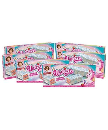 Little Debbie Unicorn Cakes, 48 Individually Wrapped Strawberry Cakes, 8 Count (Pack of 6)