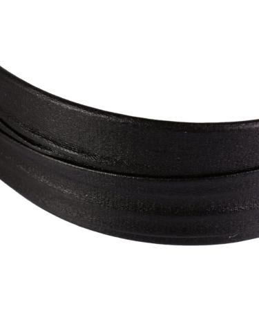 Hair Hoop Vintage Faux Leather Headband Wide Padded Hair Band Fashion Comfortable Headbands Accessories for Women Girls (Black) - Buy Online on SooperMarket.com