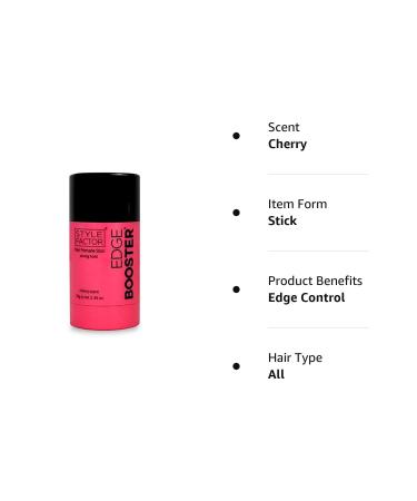 Style Factor Cherry Edge Booster Hair Pomade Stick 2.36 oz - Strong Hold - Buy Online on SooperMarket.com