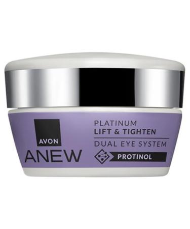 Anew Platinum Lift & Tighten Dual Eye System with Protinol 10ml gel and 10ml cream in one pot.