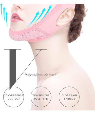 Facial Slimming Mask Slimming Bandages Facial Double Chin Care Weight Loss Face Belts V Line Mask Cheek Chin Lifting Band Anti-Aging & Face Breathable Compression Chin Bandag - Buy Online on SooperMarket.com