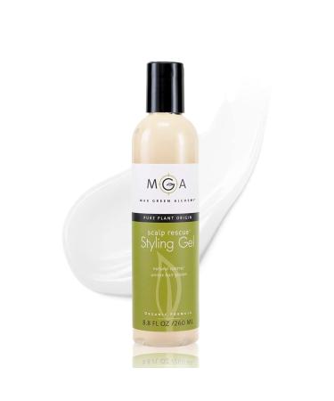 Scalp Rescue Styling Gel Organic Unisex Formula Controls Frizz and Fly Away Hair Curly Hair Community Favorite Gives Flexible Natural Hold Fights Humidity Alcohol Free & Water Based | 8.8 Fl Oz 8.8 Fl Oz (Pack of 1)