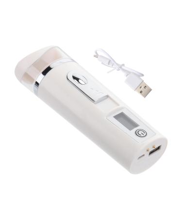 Baluue Hydrating Instrument Banana Hair Claw Clips Pink Portable Steamer Mini Steamer Facial White Abs