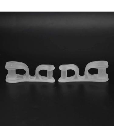 ANGGREK Toe Separator 5 Pairs Corrector Orthotics Foot Thumb Correction Pedicure Straightener for Relaxing Toes Bunion Relief Hammer Toe and More for Women and Men