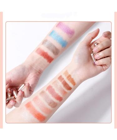 Lovelycat Eyeshadow sticks 12 Colors Eyeshadow Stick Makeup Glitter Eyeshadow Eyeshadow Pencils Long Lasting Eye Shadow High Pigmented Shiny Eyeshadow Pencil Waterproof Classy Eye Shadow Sticks Sets - Buy Online on SooperMarket.com