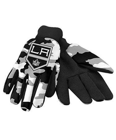 FOCO focus theory NHL Unisex Utility Glove Camouflage Los Angeles Kings One Size Team Color