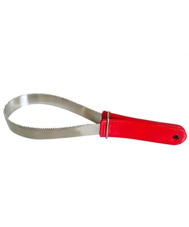 GeKLok Shedding Blade Horse Hair Brush Stainless Steel Dual Sided Blade Shedding Tool Riding Horse Sweat Scraper(Red)