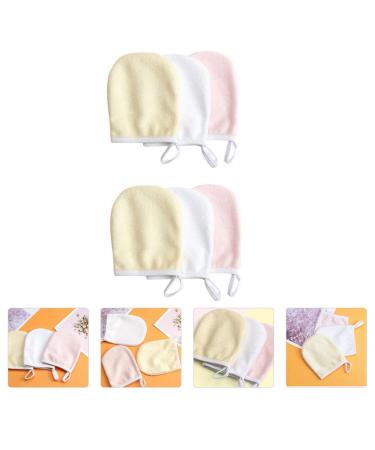 Buy Minkissy 30 PCS Makeup Remover Gloves & Facial Cloths - Assorted Colors for Easy Makeup Removal | Spa Quality Cleaning Pads - Buy Online on SooperMarket.com
