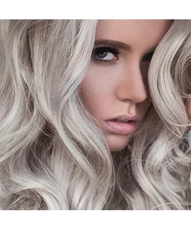 MANIC PANIC Silver Stiletto Toning Shampoo - Sulfate Free Purple Shampoo for Blondes Grey Blue & Purple Hair - Tones Brassiness (8oz - Buy Online on SooperMarket.com