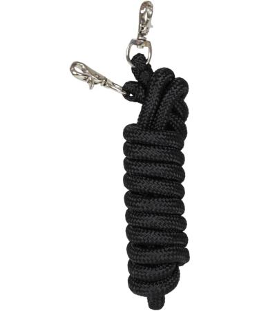 Marengos Black Knotted Halter with Reins for Warmbloods - Premium Quality Equestrian Gear - Buy Online on SooperMarket.com
