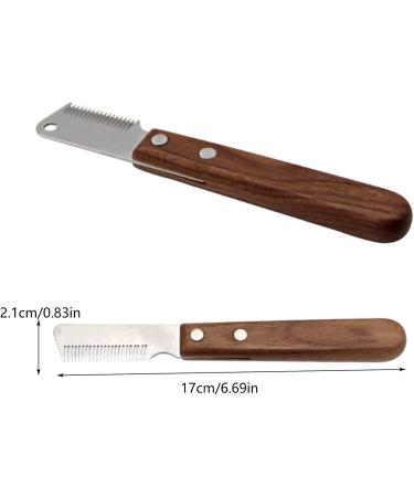 Vastseea Professional Dog Trimmer - Ergonomic Wooden Handle for Animal Care - Ideal for Right-Handed Grooming - Perfect for Most Dogs - Buy Online on SooperMarket.com