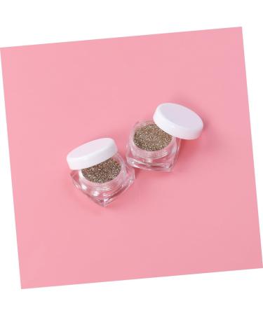 Angoily 2pcs Eye Shadow Loose Eyeshadow Glitter Set Pigment 1 count (Pack of 1) Golden - Buy Online on SooperMarket.com