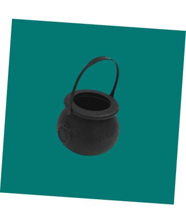 OFFSCH 9 Pcs Large Cooking Pot Halloween Candy Holder Mini Halloween Pumpkin Bucket Black Halloween Candy Bowl Halloween Candy Stands Cauldron Halloween Pendants Decorations Props Skull - Buy Online on SooperMarket.com