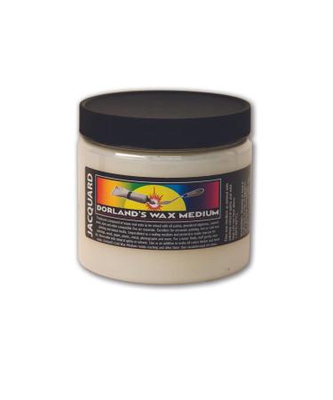 Jacquard Dorlands Wax - 16 Ounce - Versatile Pure Wax and Damar Resin - Protective Topcoat for Sealing and Finishing