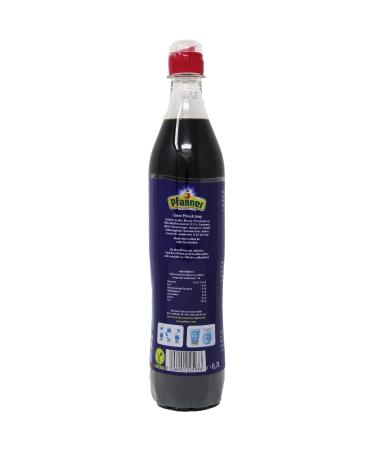 Buy Pfanner stee Peach Syrup - 700ml Beverage Syrup for Iced Tea - Makes 7+ Liters of Delicious Peach Flavor - International Shipping Available - Buy Online on SooperMarket.com