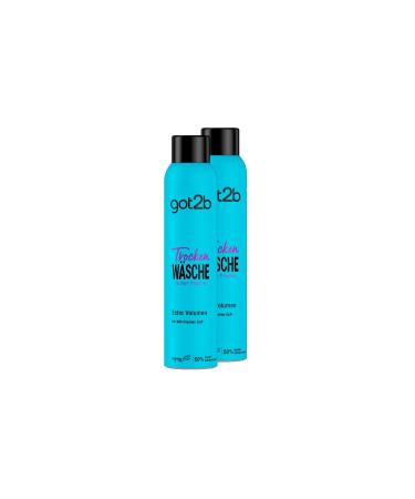 got2b Schwarzkopf Dry Shampoo Extra Volume (2 x 200 ml) Dry Shampoo with Instant Fresh Effect & Volume Boost Dry Shampoo without Residue with up to 48 Hours of Fragrance 151.00 g (Pack of 2)