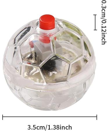 3 Pcs LED Flashing Balls Light Up Cat Dog Balls Flashing Elastic Ball Pet Color Light Play Jumping Interactive Ball Interactive Toys Pet Color Light Ball Interactive Toys for Cats Dogs(Clear) - Buy Online on SooperMarket.com