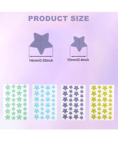 112 Dots Spot Patches Pimple Patches Cute Star Pimple Patches Spot Stickers Treatment Face Back Acne Dots 4 Colors 14mm & 10mm - Buy Online on SooperMarket.com