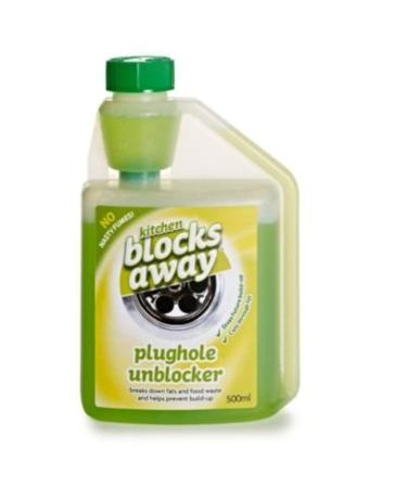 Kitchen Blocks Away Drain Unblocker Cleaner