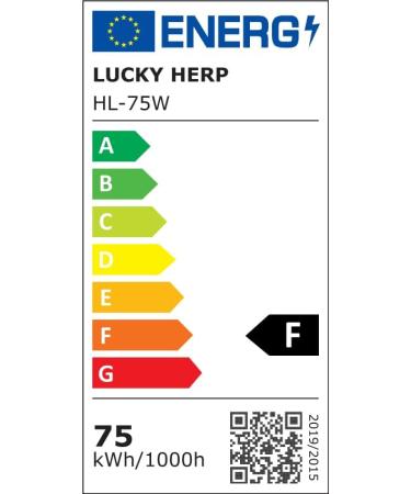 Lucky Herp 2 Pack 75W Reptile Ceramic Heat Lamp - Ideal Terrarium Light for Turtles Chickens Dogs & Cats (E27 220V-240V) - Buy Online on SooperMarket.com