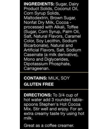 Stephen's Gourmet English Toffee Cocoa  1 lb Canister English Toffee Cocoa 1 Pound (Pack of 1) - Buy Online on SooperMarket.com