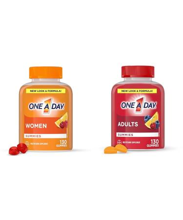 One A Day Women's Multivitamin Gummies - Daily Gummy Vitamins & Adult Multivitamin Gummies Vitamin + Gummies