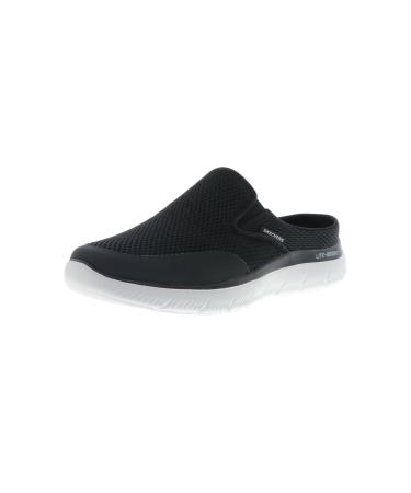 Skechers Sport Herren Summits Vindicator Pantolette Slip on 232296 schwarz 43 EU Blk Black