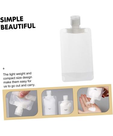 BELLIFFY 1 Set Lotion Bag Travel Toiletries Shampoo Dispenser Bag Leakproof Travel Containers Squeezable Travel Bags Travel Storage Pouches Travel Liquid Pouch Travel Fluid Pouch Pp - Buy Online on SooperMarket.com