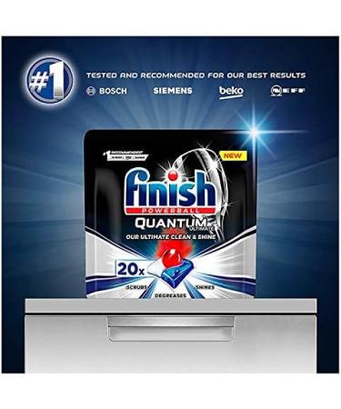 Finish Quantum Ultimate Dishwasher Tablets Regular 280 g 20 Tablets - Buy Online on SooperMarket.com