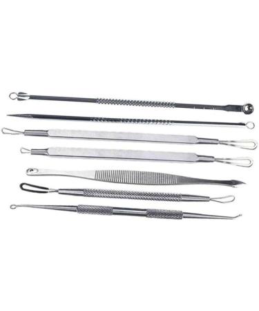 NOLITOY 7pcs Blackhead Extractor Blackhead Removal Comedone Extractor Tool Stainless Steel - Buy Online on SooperMarket.com