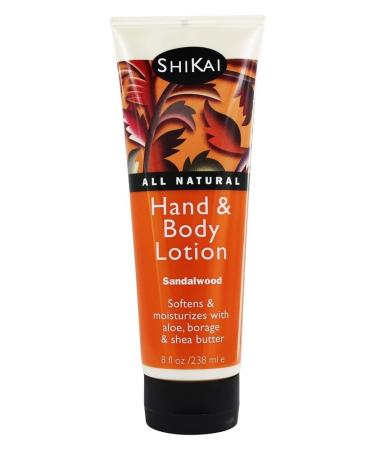 Shikai - Hand & Body Lotion Sandalwood - 8 oz.(Pack of 2)