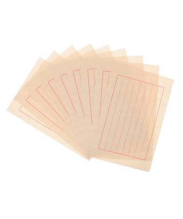STOBOK 50 sheets Japan Art Paper Zhi Calligraphy Japanese Sumi Stationery Rice Mat Drawing Painting