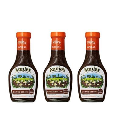 Annies Natural Dressing ,Shiitake Sesame ,8 Fl oz, (Pack of 3)