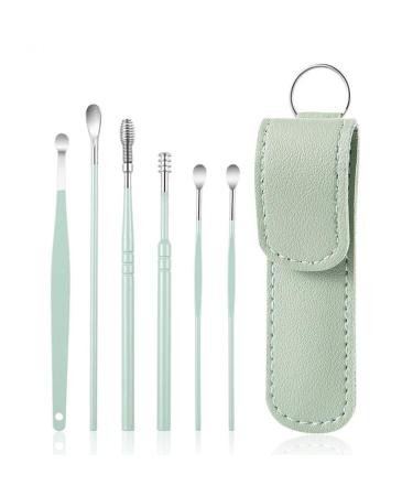WAITLOVER Ear Cleaner Wax Removal Tool Earpick Sticks Earwax Curette Ear Wax Cleaning Ear Ear Health Picking Remover Care Pick Spoon R3K6