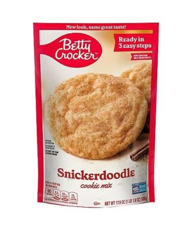 Betty Crocker Snickerdoodle Cookie Mix 17.9 oz - Pack of 4 | Delicious Homemade Cookies Made Easy - Buy Online on SooperMarket.com