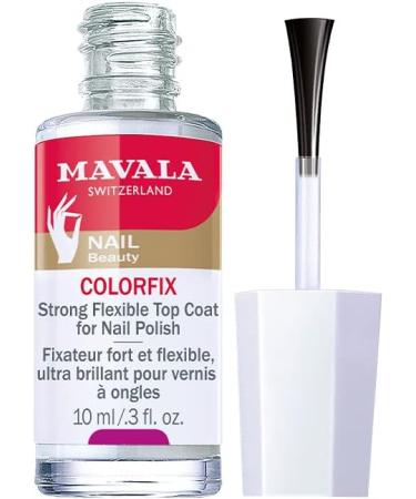 MAVALA Colorfix Top Coat | Strong & Flexible | Long-Lasting Manicures | Combat Chipping | Brilliant Sheen | 0.3 oz - Buy Online on SooperMarket.com