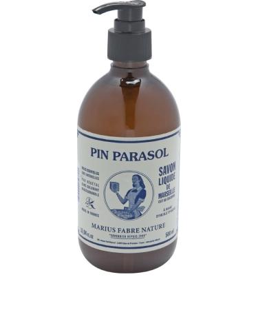 Marius Fabre Savon de Marseille Liquid Soap 500ml - Natural Pine Fragrance