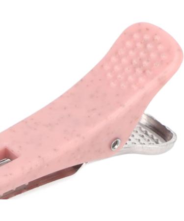 Hair Clip Portable ABS Sectioning Hair Clip with Silicone Band for Hair Salon - Buy Online on SooperMarket.com