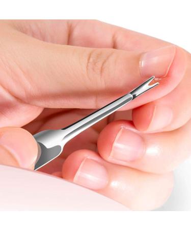Stainless Steel Cuticle Remover & Pusher for Nails - Anti-Slip Dead Skin Cutter - Buy Online on SooperMarket.com