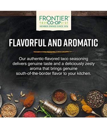 Frontier Natural Products Taco Seasoning - 16 oz (453 g) | Authentic Flavor for Tacos - Buy Online on SooperMarket.com
