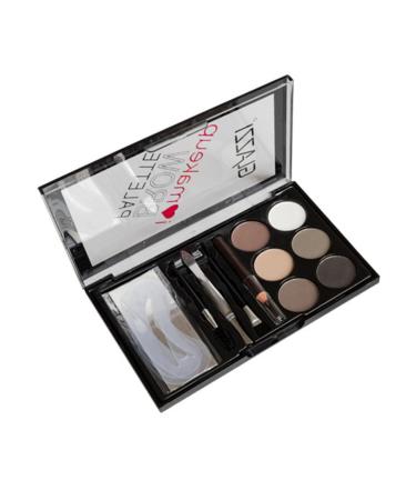 BELLIFFY 1 Set Eyebrow Powder Set Eyebrow Shaping Cosmetics Eyebrows Makeup Accessory Abs