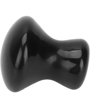 2pcs Black Gua Sha Facial Tools Mushroom Shape Face Lift Tool for Wrinkles Removal Practical Massager Roller Tool for Skin Firming Lightweight Lymphatic Drainage Massager for Home Salon - Buy Online on SooperMarket.com